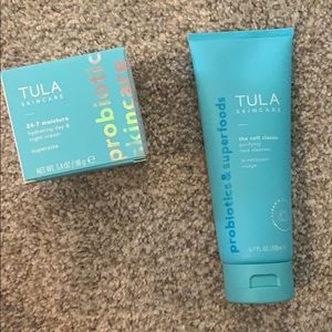Tula Cleanser and Moisturizer